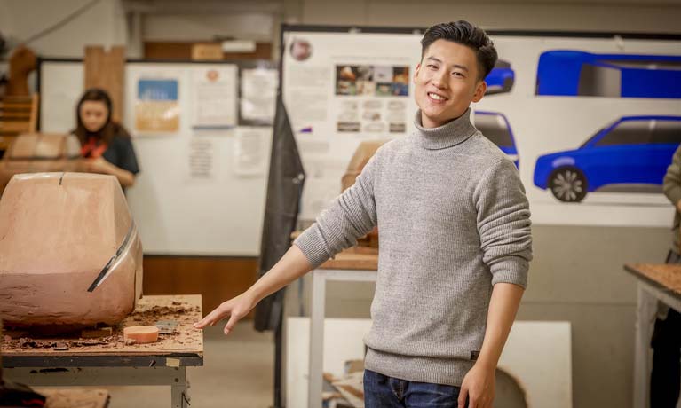 chinese male smiling