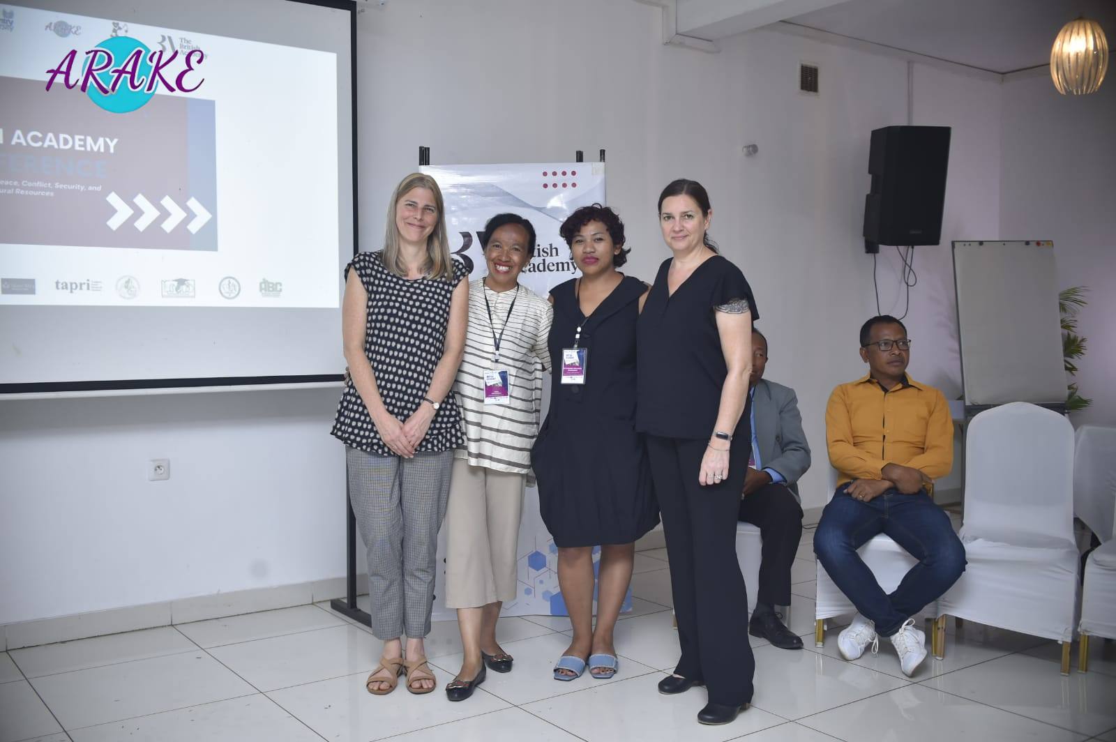 Group photo of the project mentors-Jess Fenosoa Mahanina Elise