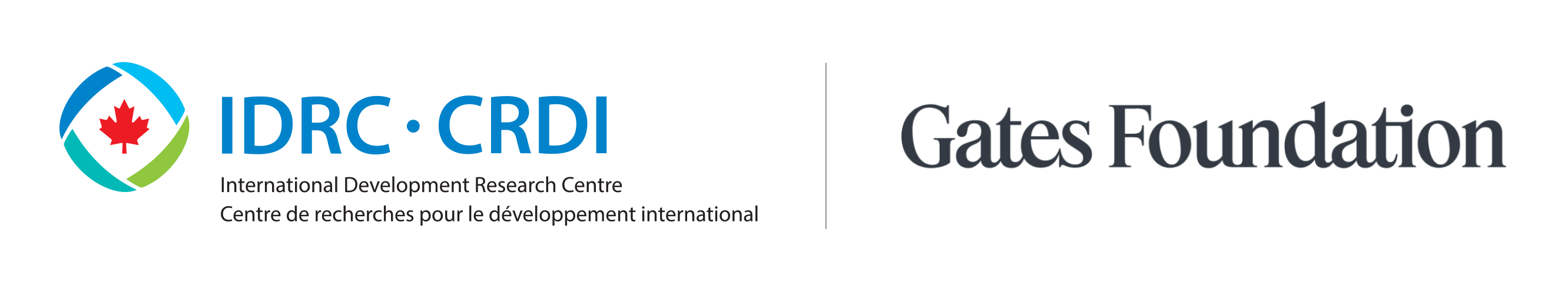 IDRC GATES Foundation logo IDRC GATES Foundation logo