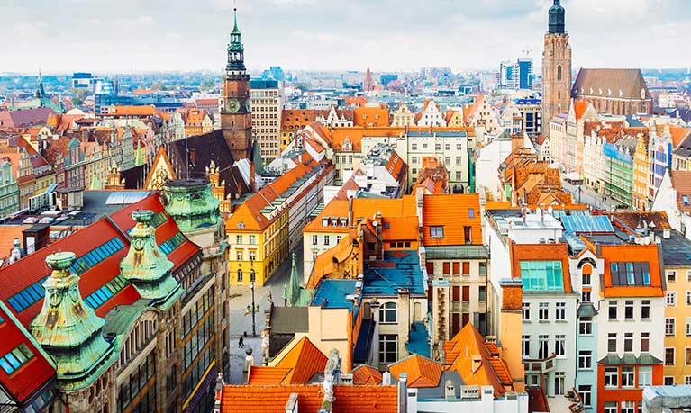 city of Wroclaw