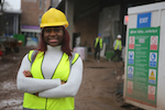 Construction degree’s only female fresher says she stands out ‘in a positive way’