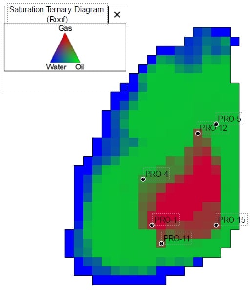 PUNQ S3 Model diagram