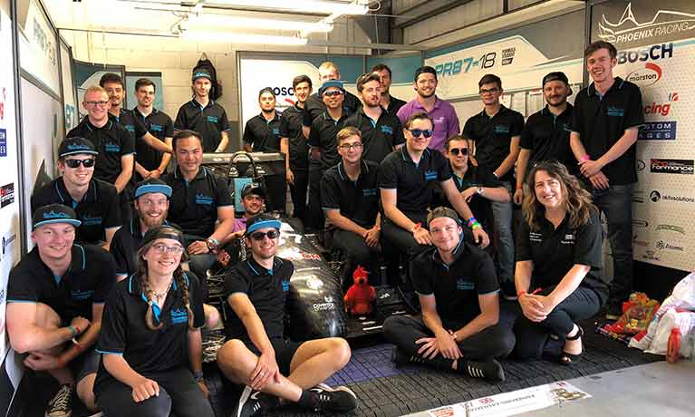 Formula Student team races to best ever result at Silverstone