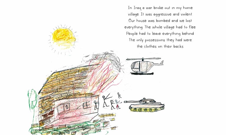 Picture book project is first of its kind to explore experiences of refugee children