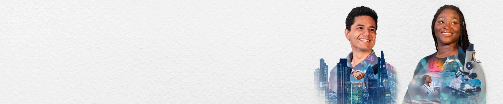 Student working at a laptop wearing earbuds