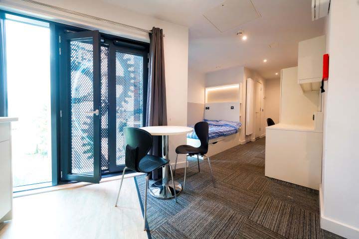 Dining area in the Studio Apartment