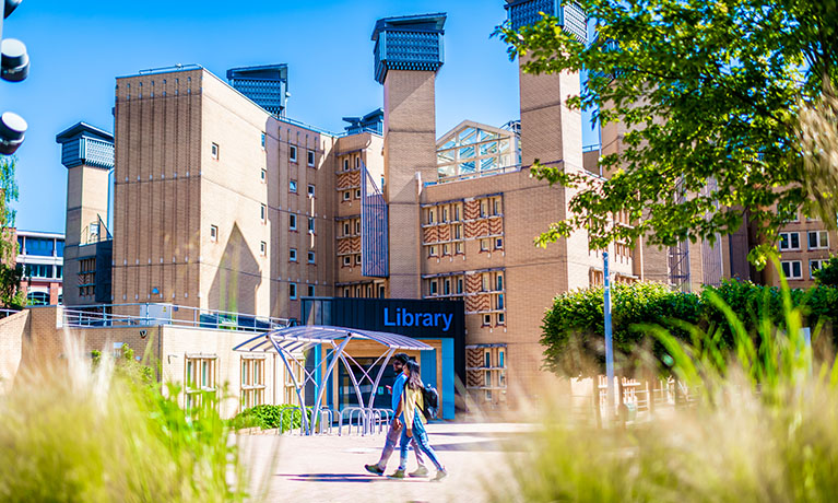 Lanchester Library view of building