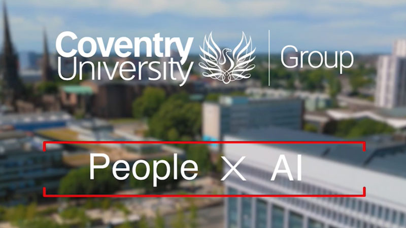 Cover of Coventry University's People x AI video 