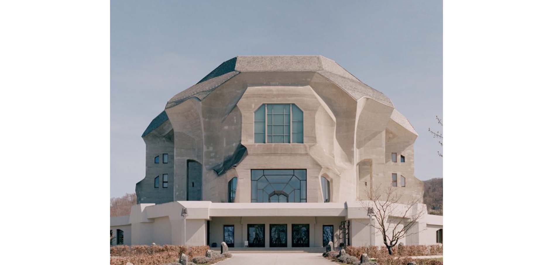 Image of the the Goetheanum in Switzerland