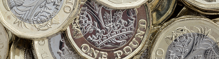 British pound coins