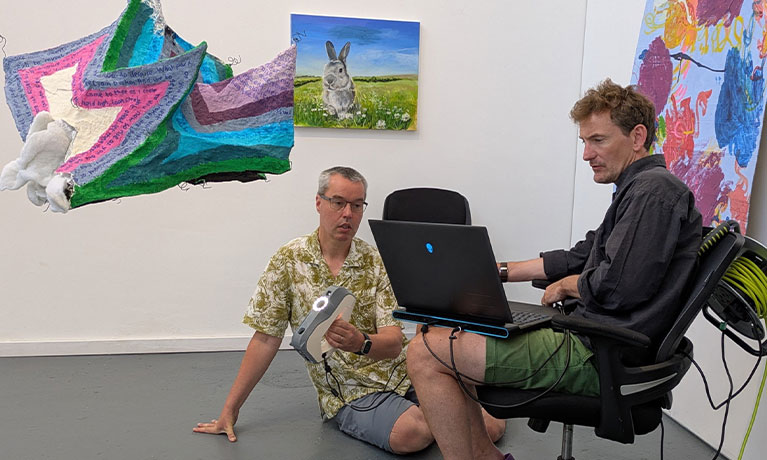 Dr Ben Kyneswood and Derek Lawrence