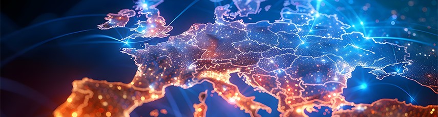 Technology map in Europe