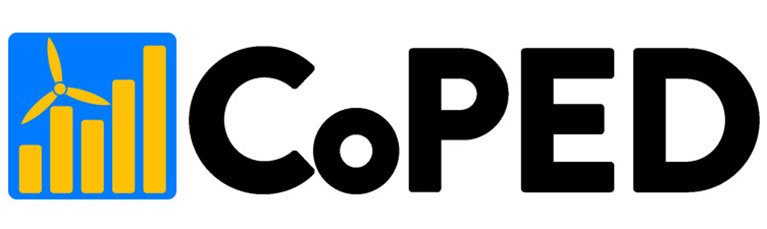 Logo of an organisation that reads coped