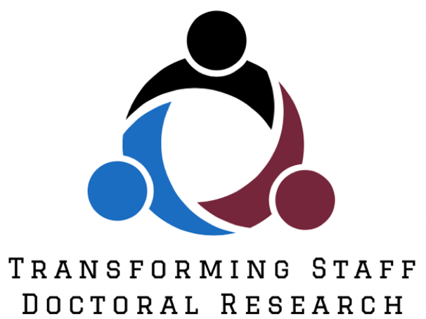 Transforming staff doctoral research logo