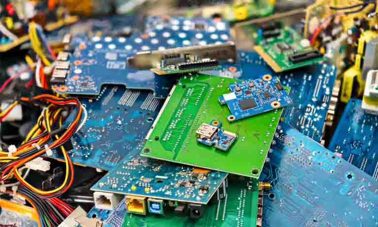 E-waste: printed circuit boards