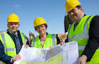 Breaking ground as construction starts on the Institute for Advanced Manufacturing and Engineering