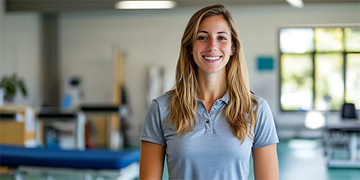 Occupational Therapist in uniform