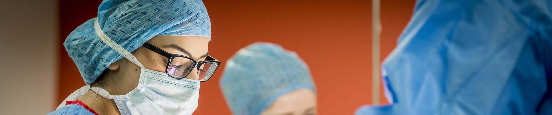 Operating Department Practitioners in an operating theatre