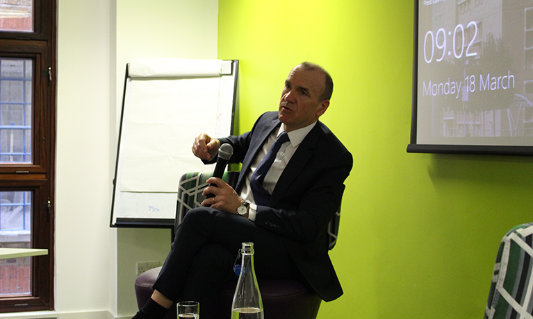 Sir Terry Leahy, Ex-Tesco CEO, inspires students with Q&A session