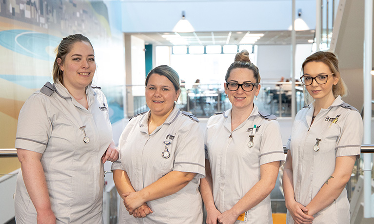 CU Scarborough Nursing students