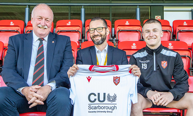 CU Scarborough sponsors SAFC kit for third season