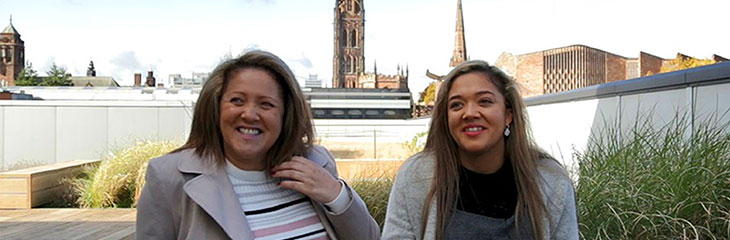 Mum and daughter get set to graduate side by side