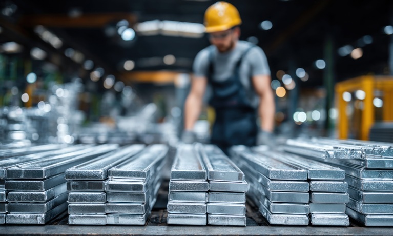 An aluminium foundry