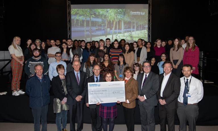 Scholarships have been presented to Coventry University students