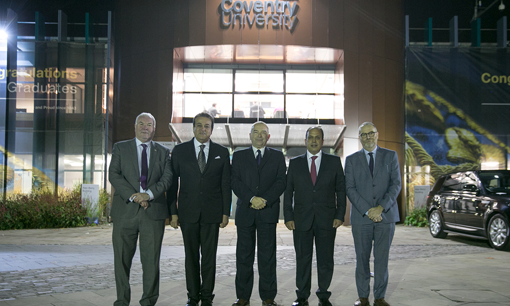 Coventry University and Egypt strengthen links with ministerial visit