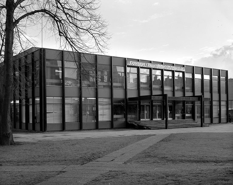 The Alan Berry building in 1981.